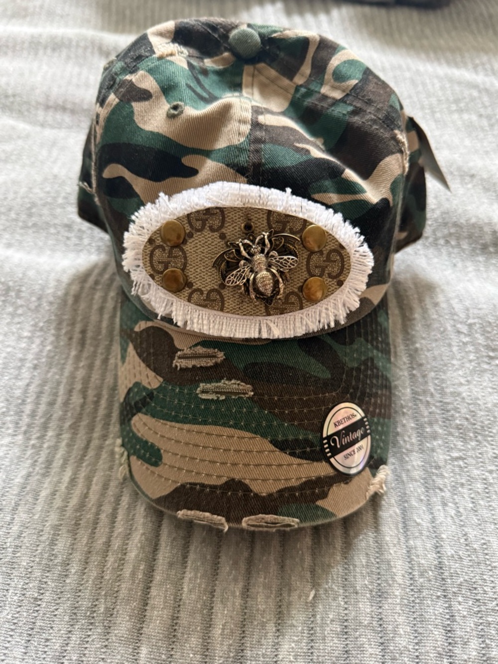KBETHOS VINTAGE Camo hat